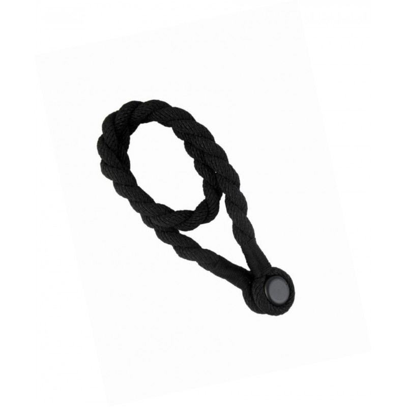 V1008-45510-02-202508121405-00 Magnetic weaved rope tieback Black - Image 1