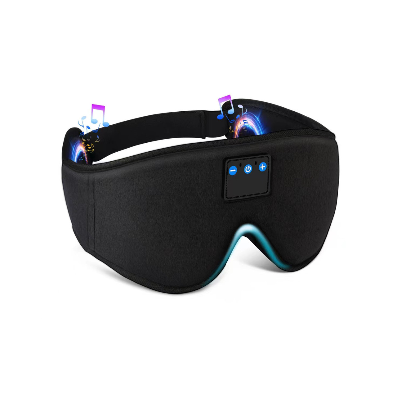 V1031-AO-SMHPS-900-202507041047-00 Laser Sleep Mask Bluetooth Headphones Black - Image 1