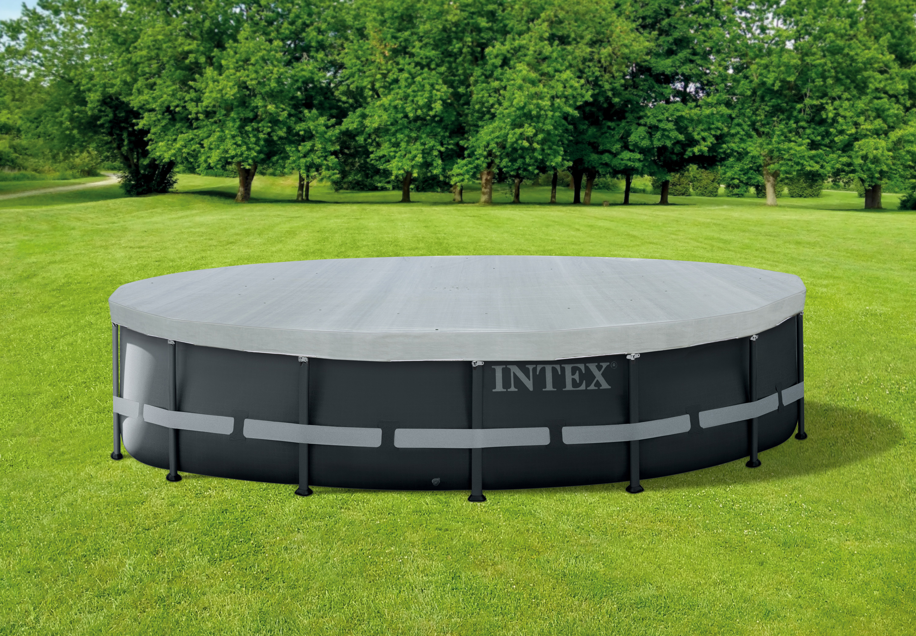 V1032-IXCOVERDELUXE16_28040-202508201036-00 Intex Deluxe Pool Cover for 16' 4.88m Round Swimming Pools 28040 - Image 1