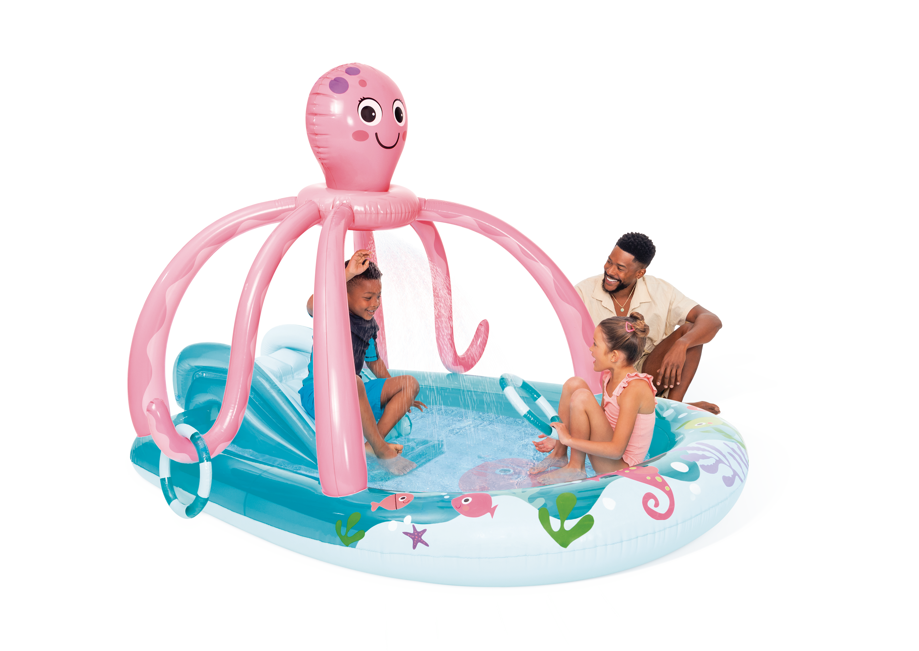 V1032-IXOCTOPUSPC-56138-202508201020-00 Intex Friendly Octopus Inflatable Play Centre 56138 - Image 1