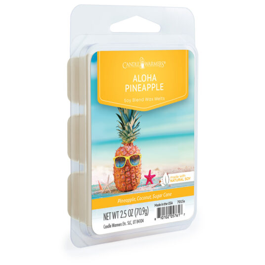 V1049-7015S-202508141825-00 Aloha Pineapple Classic Wax Melts 2.5oz - Image 1