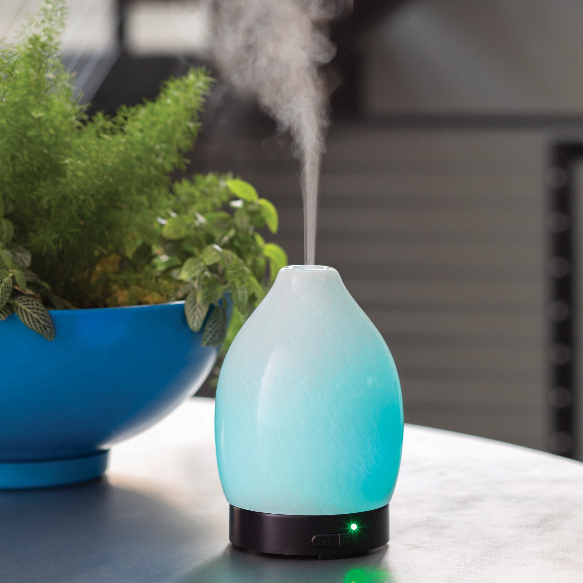 V1049-SDMST-202508141904-00 Moonstone Ultrasonic Aroma Diffuser - Image 1