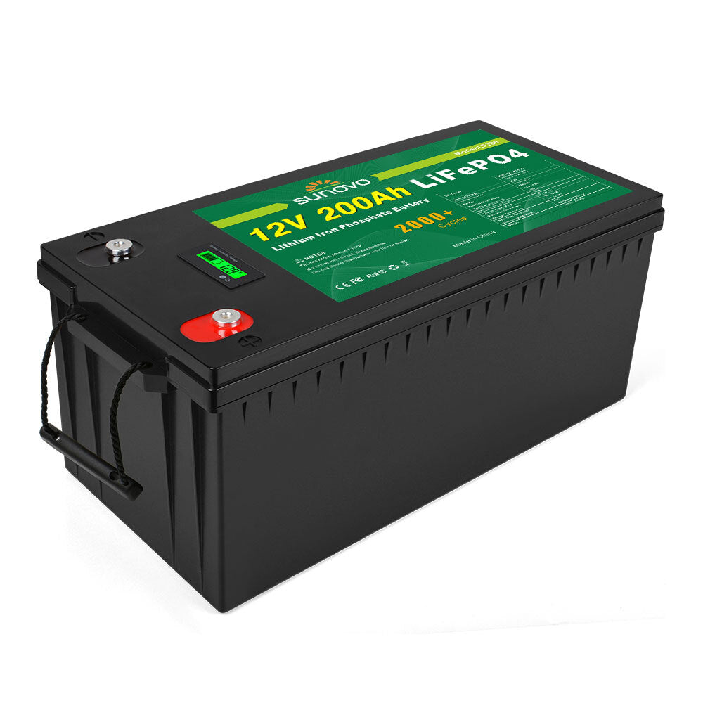 V1060-LF200-202508141955-00 Samland 12V 200AH Deep Circle Lifepo4 Battery Rechargeable Lithium - Image 1