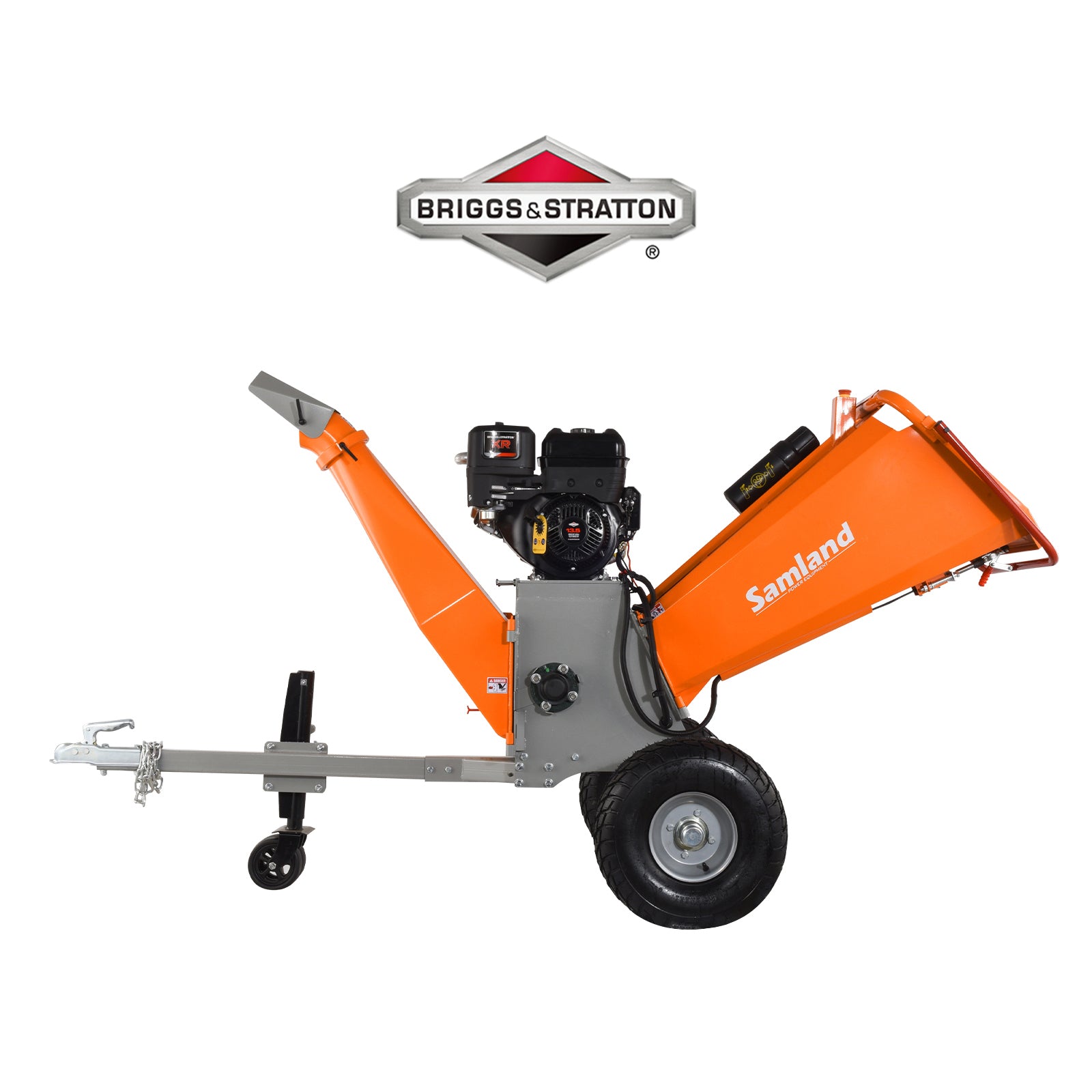 V1060-WC420BS-202508141953-00 Samland 13.5hp B&S Gasoline Engine Tree Branch Wood Chipper Shredder (WC420BS) - Image 1