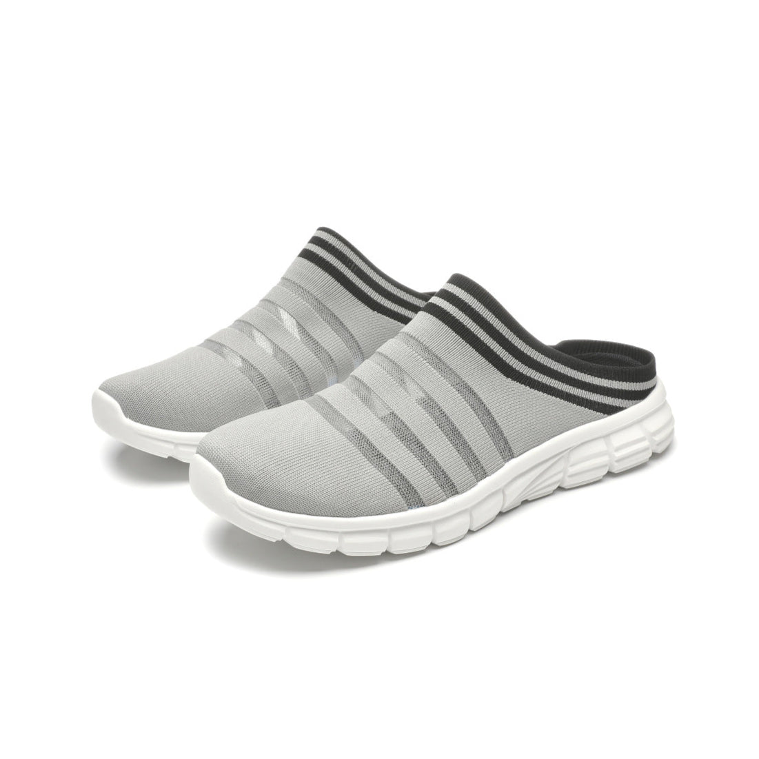 V1068-9353560003839-202509041355-00 MEN'S BIRD'S NEST HALF-SANDALS 4555 - MEN - Grey / AUS Ladies10/Men8/EU42/26cm - Image 1