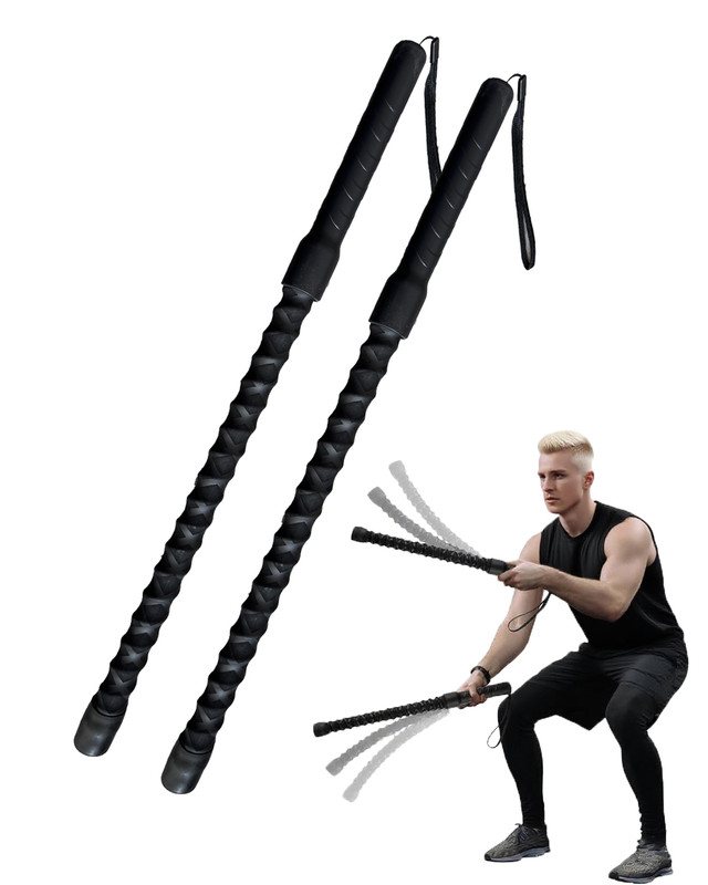 V1079-V1079-BATTLEROPES001-202508181831-00 Ropeless Battle Ropes for Home Gym, Cordless Exerciser Rope, Heavy Duty Weighted Wireless Battle Ropes, Exercise Equipment for HIIT, Portable Training Flow rope Working Out for Men Women, Cardio Train - Image 1