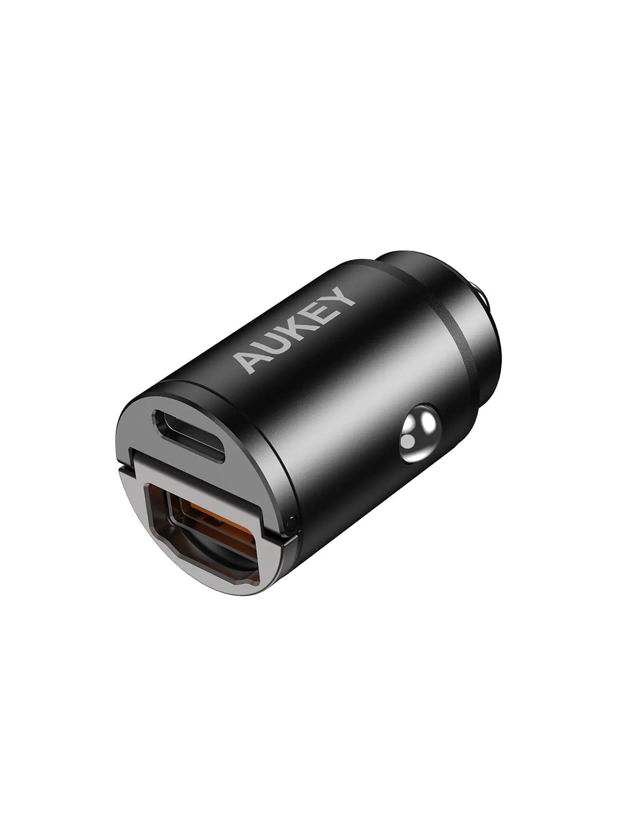 V1089-LLTSN1017990-202509030926-00 Aukey Enduro Nano AC 30W 2-Port Car Charger (CC-A3) - Image 1