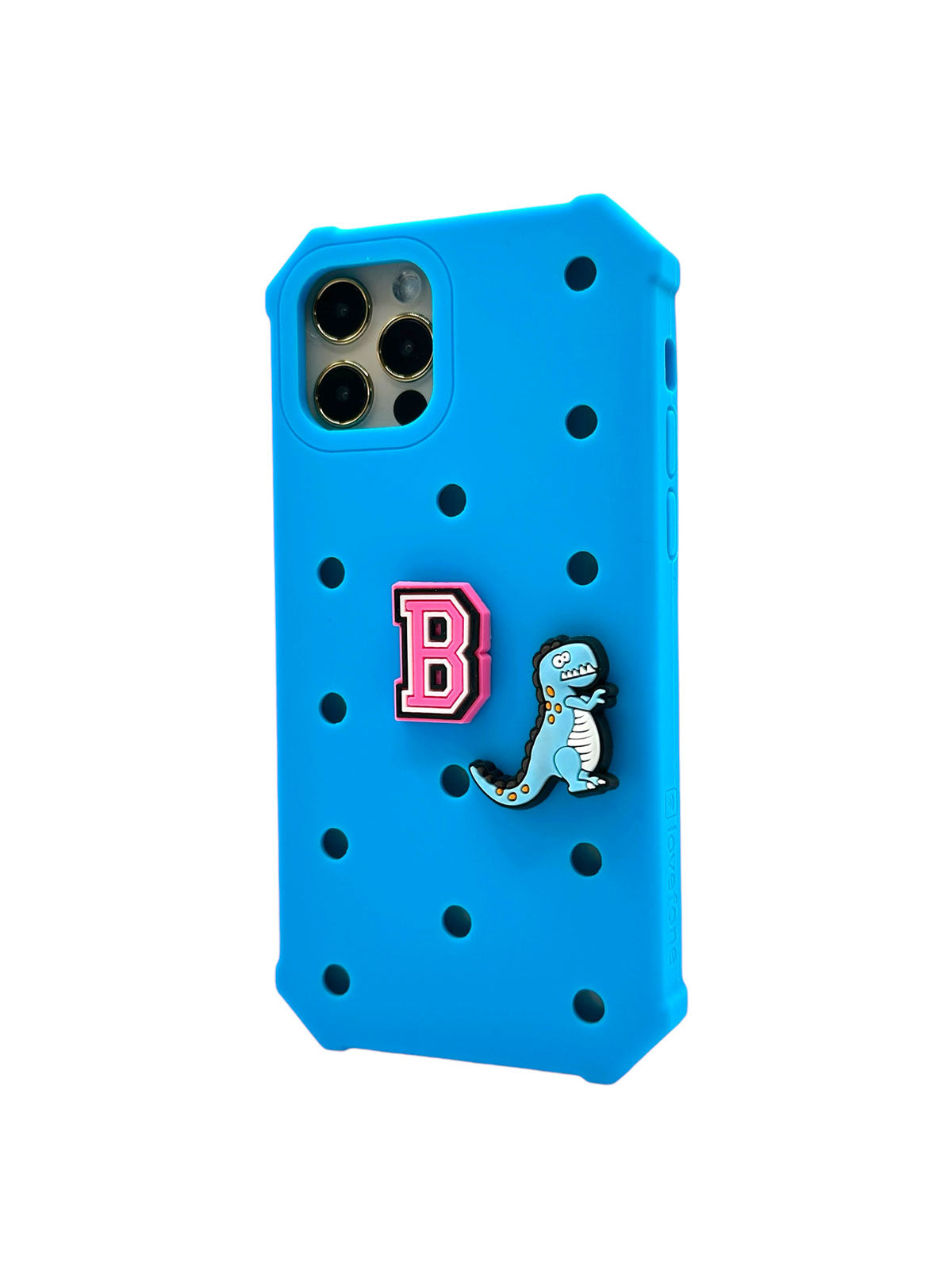 V1090-CASLOVKIDIPN12PM-BLU-202509101015-00 Lovefone Kids Silicone Case iPhone 12 Pro Max Blue - Image 1