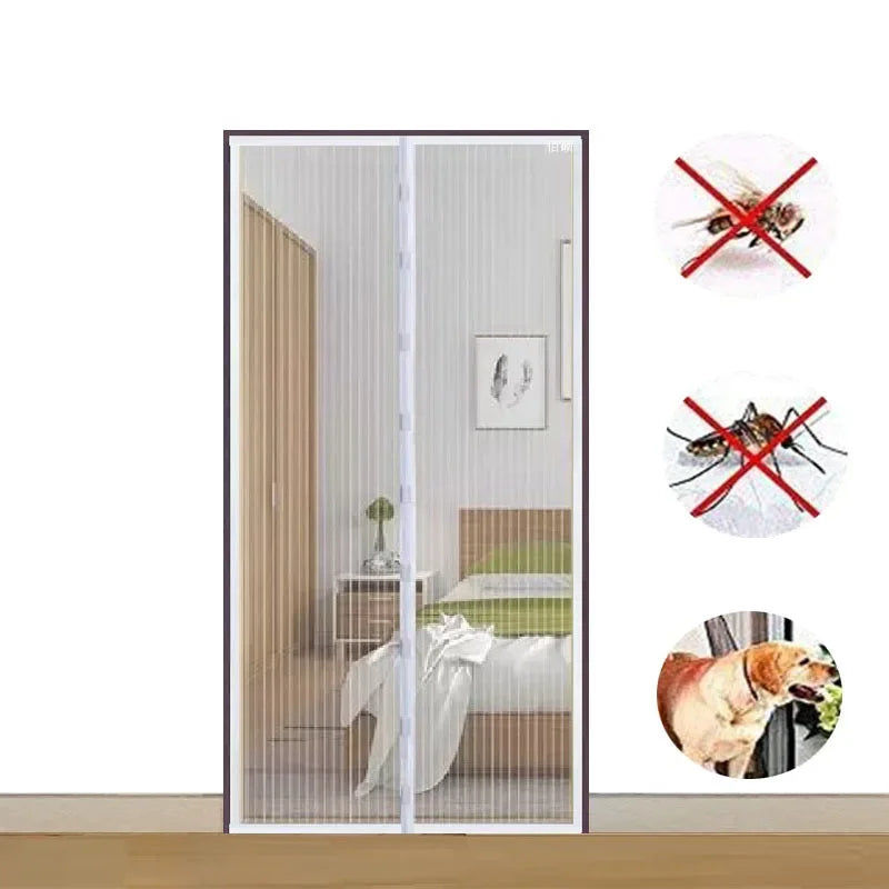 V178-62209-202508050910-00 Magnetic Mosquito Net Door Screen 110x210cm - Image 1