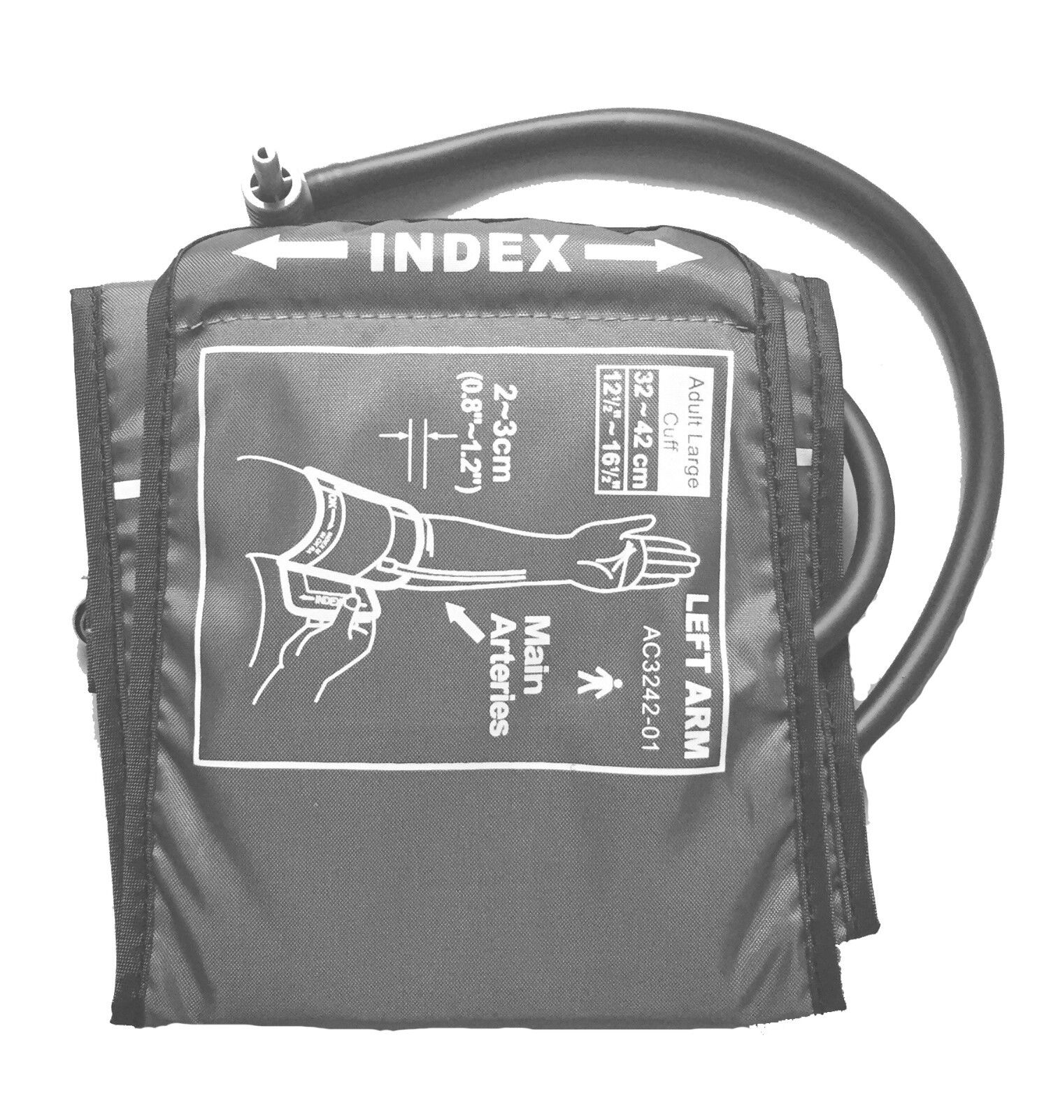 V178-66866-202508051105-00 Automatic Upper Arm Blood Pressure Monitor Large Cuff 32-42cm - Image 1