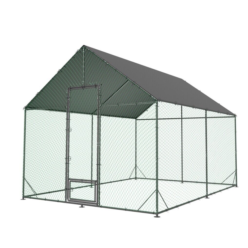 V178-66931-202508050915-00 XL Chicken Coop 276x405x300cm Large Hen House Cage - Image 1