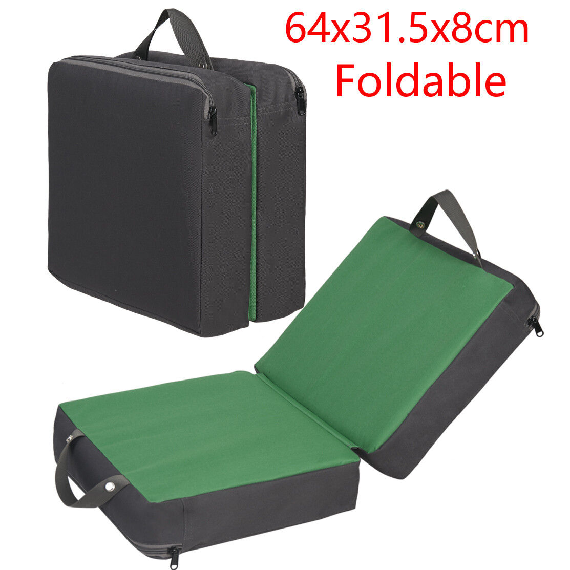 V178-66997-202508050955-00 Premium Kneeling Pad Green/Grey Large Comfort Knee Mat - Image 1