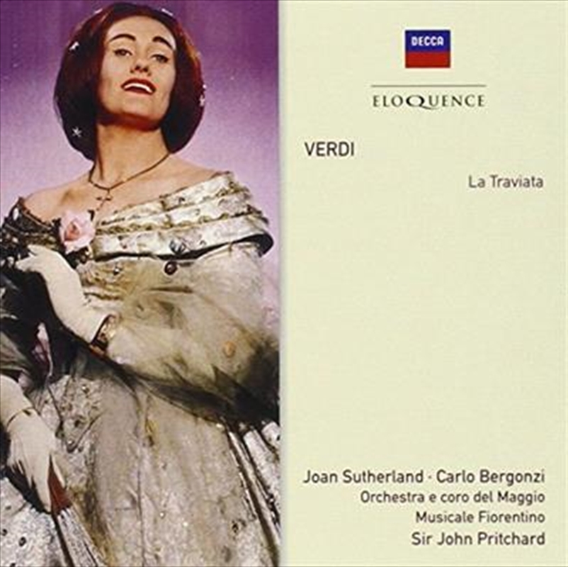 V210-2207982-202507021730-00 Verdi: La Traviata - Sutherland, Joan Cd Album - Image 1