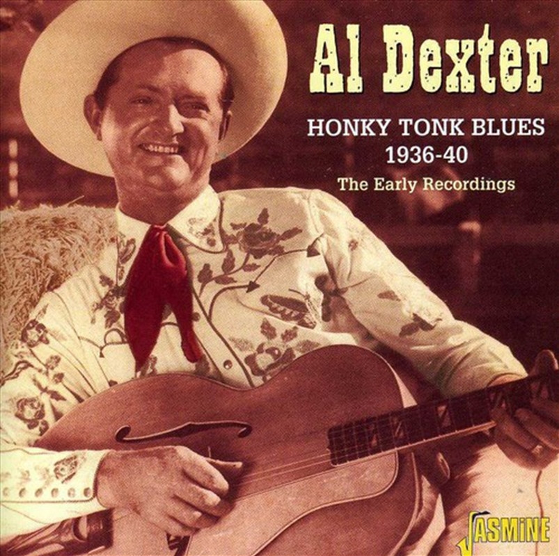V210-2244835-202507030040-00 Honky Tonk Blues 1936-1940 - Dexter, Al Cd Album - Image 1