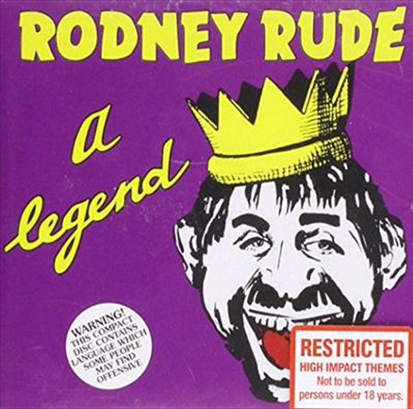 V210-267859-202507022252-00 A Legend - Rude, Rodney Cd Album - Image 1