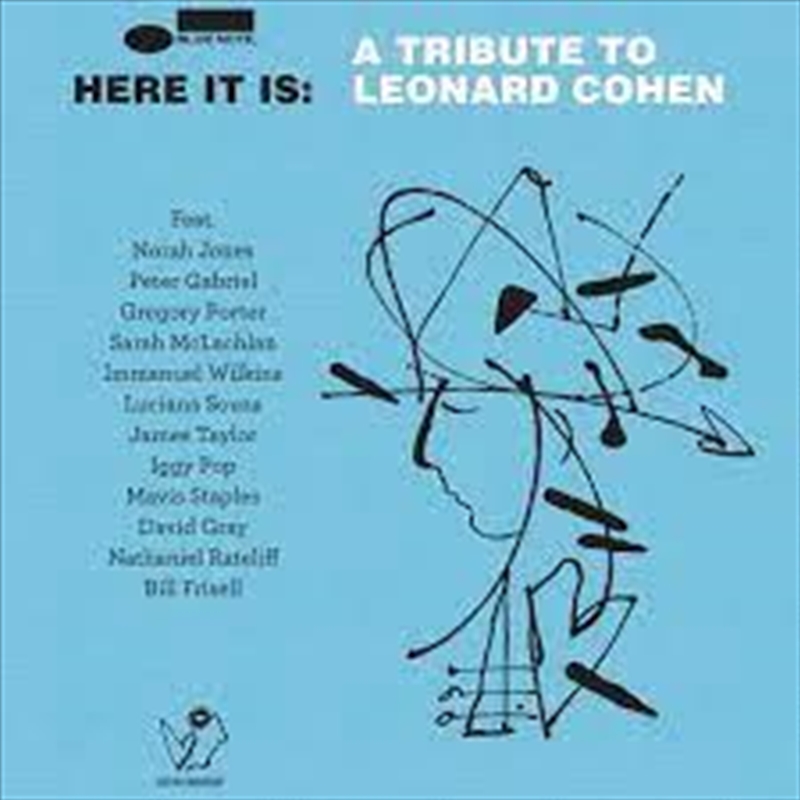 V210-2716761-202507022225-00 A Tribute To Leonard Cohen - Here It Is Cd Album - Image 1