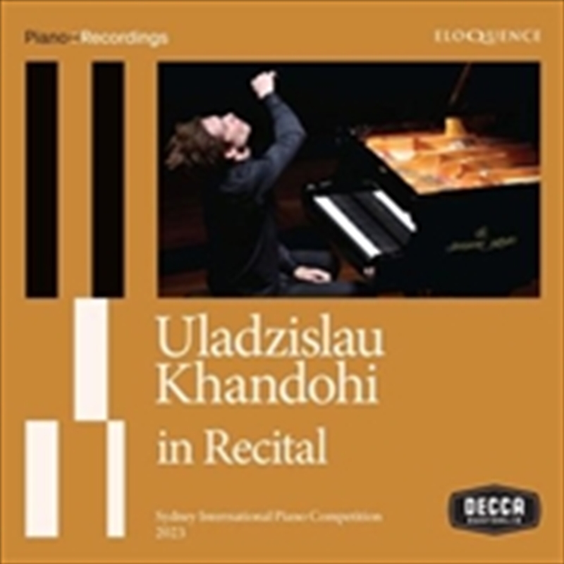 V210-3013499-202507021625-00 Uladzislau Khandohi In Recital - Uladzislau Khandohi Cd Album - Image 1