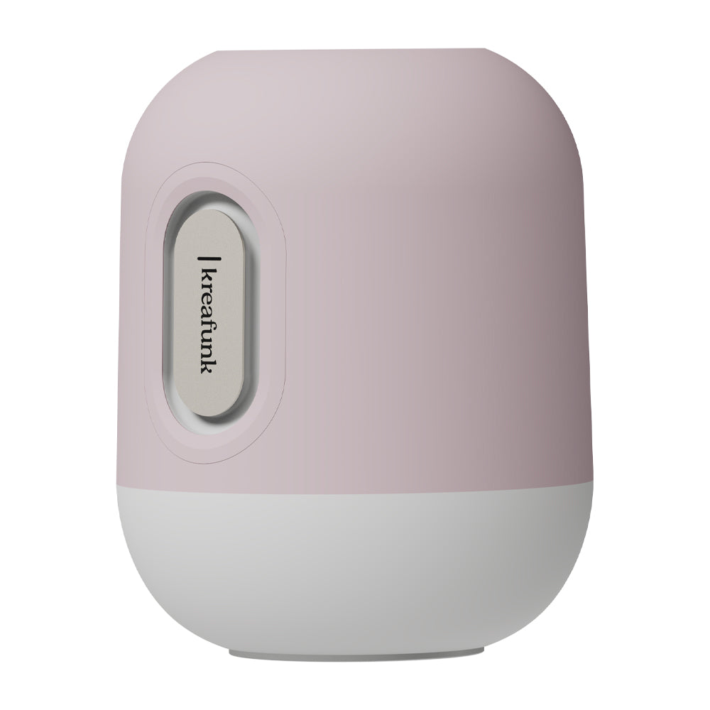 V398-KFKLP03-202508251020-00 Kreafunk Kids Glowie Bluetooth Speaker W/ Light - Dusty Rose - Image 1