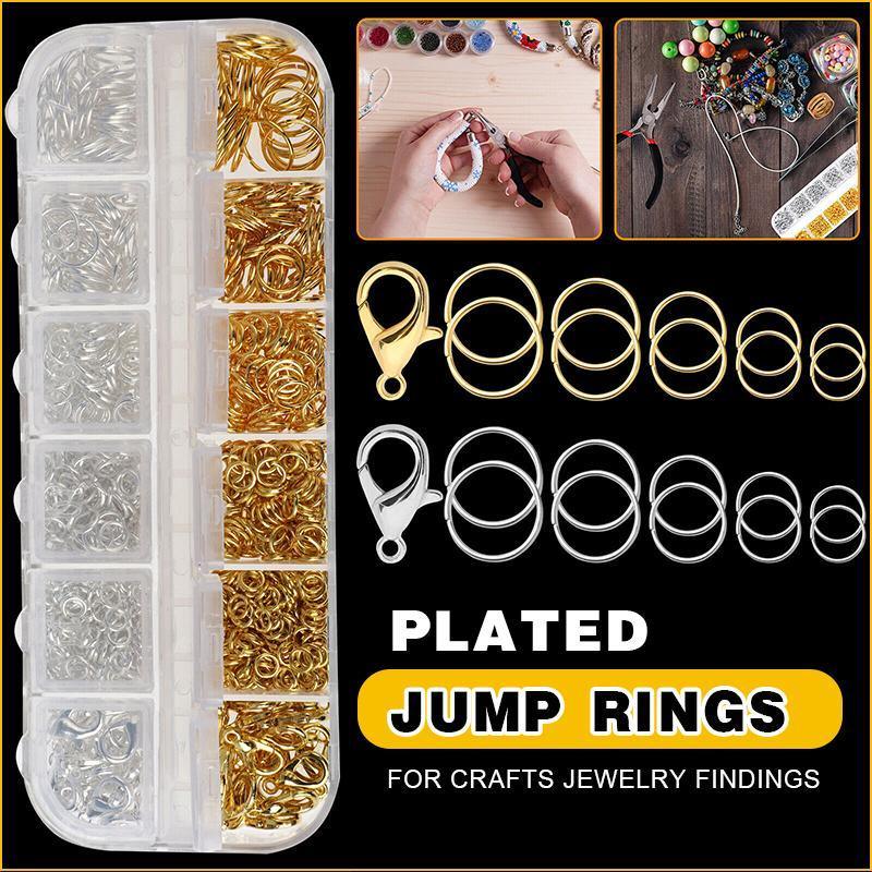 V528-800PCS-BOXMETALACCESSORIES-916728-202509251416-00 800x Jump Rings Split Lobster Clasps Hooks For DIY Jewelry Making Necklace - Image 1