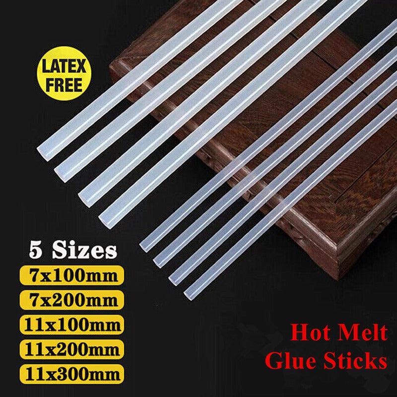 V528-9360101033989-202510010518-00 Clear Hot Melt Glue Sticks Adhesive Craft Stick for DIY Glue Tool 7mm 11mm - 11mm x 100mm 10pcs - Image 1