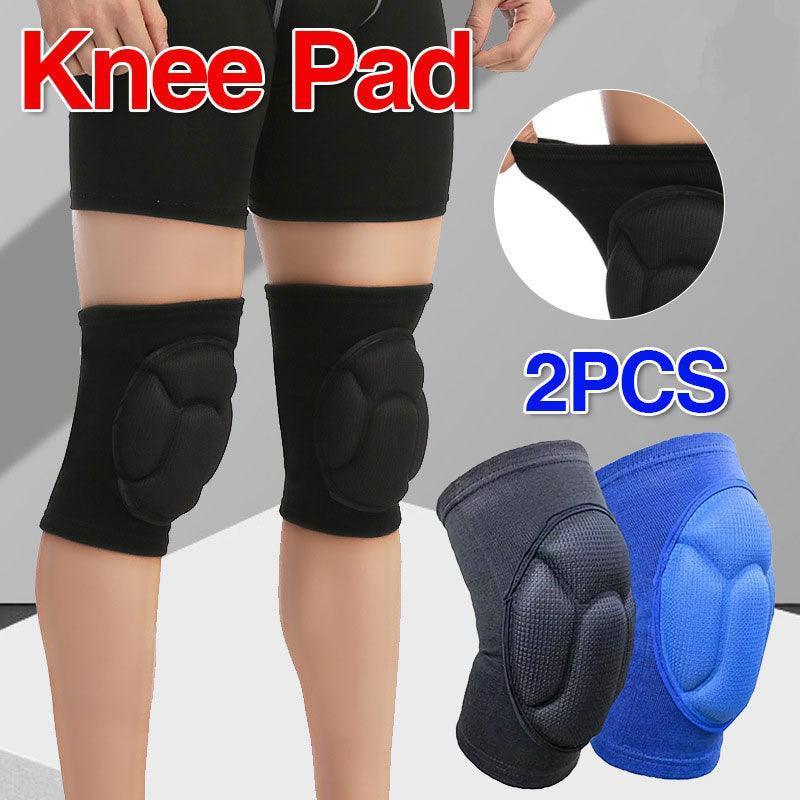 V528-9360312070902-202510010636-00 Aolikes Knee Pad Crashproof Antislip Brace Leg Sleeve Guard Protector Support - Blue*1 Pair - Image 1