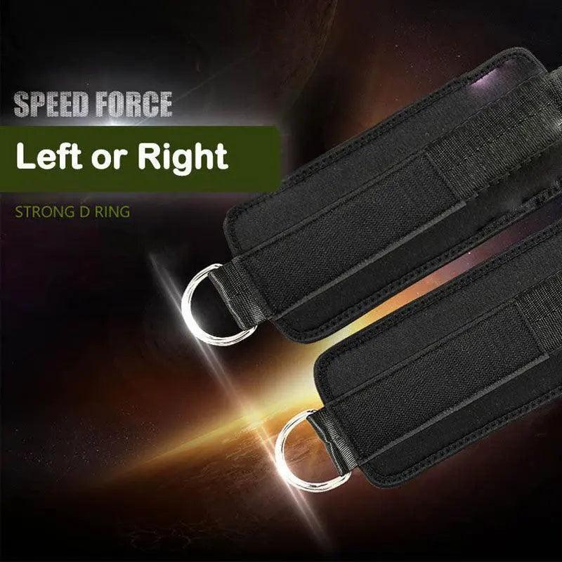 V528-ANKLEPROTECTION-LEFT-06344-202509301600-00 Aolikes Weight Lifting Ankle D-Ring Strap Cable Kickbacks Attachment Gym Leg - Left - Image 1