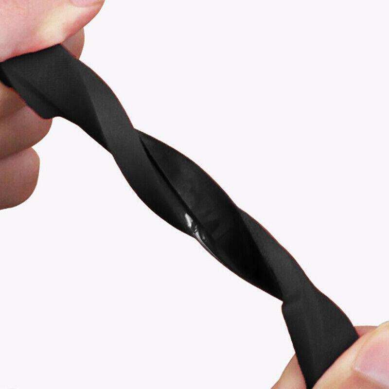 V528-ANTICHAFINGSTRIP-BLACK4PCS-68785-202509291700-00 4Pcs Universal Black Car Door Edge Anti-Collision Cover Scratch Protector Guard - Image 1