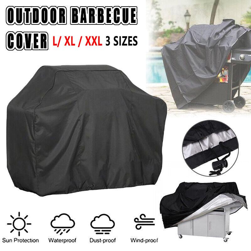 V528-BBQCOVER-L-528743-202510010018-00 Waterproof Bbq Cover Heavy Duty Rain Gas Barbeque Smoker Grill Protector L/XL/XXL - XXL - Image 1