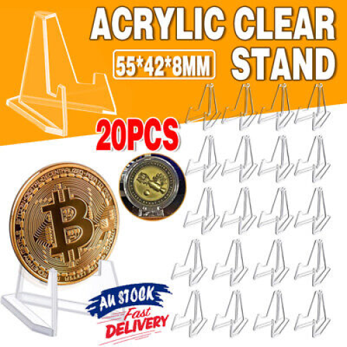 V528-DISPLAYSTAND-20PCS-58625-202509251435-00 20Pcs Acrylic Clear Stand For Trading Card Psa Pokemon Card Holders Small Stand - Image 1