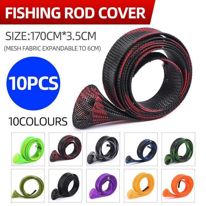 V528-FISHINGRODCOVER-10PCS-309305-202509291854-00 10Pcs 170cm Protective Fishing Rod Cover Sleeve Socks - Image 1