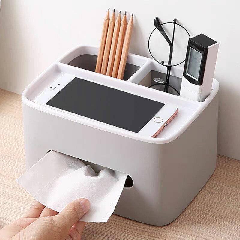 V528-P19B332025-202509251236-00 Tissue Box Cover Table Napkin Paper Case Car Holder Storage Organizer Dispenser - Image 1