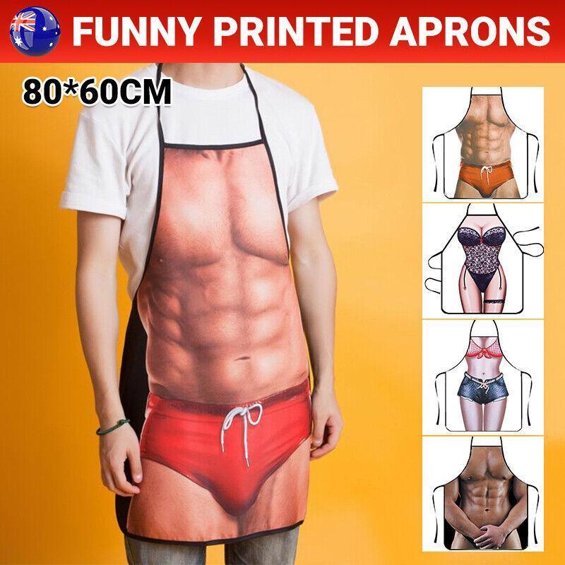 V528-SEYLACE-78-861524-202510010000-00 Funny Adult Men Women Novelty Aprons Party Game Cooking Kitchen BBQ Baking - Sexy Lace - Image 1