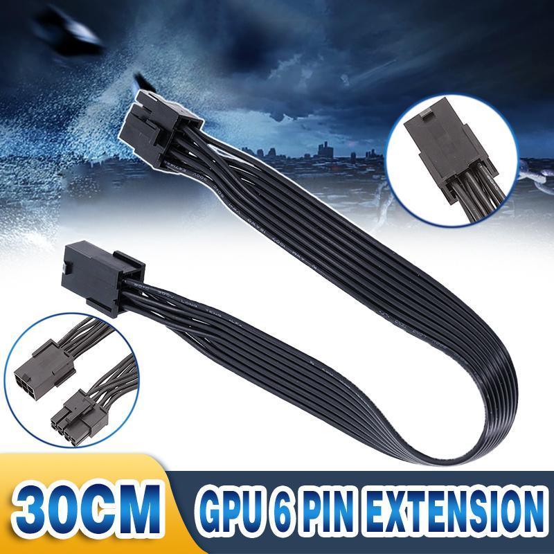 V528-SM00580-6PINTO8PIN-755181-202509291445-00 8 PIN Male to 6 PIN Female PCIE Extension Cable Converter for GPU Video Card - Image 1