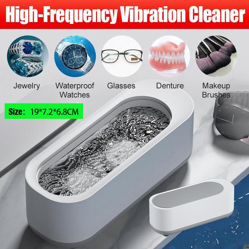 V528-ULTRASONICCLEANER-711206-202509251336-00 Sonic Wave Jewelry Glasses Watch Cleaner Tank Portable 300ml - Image 1