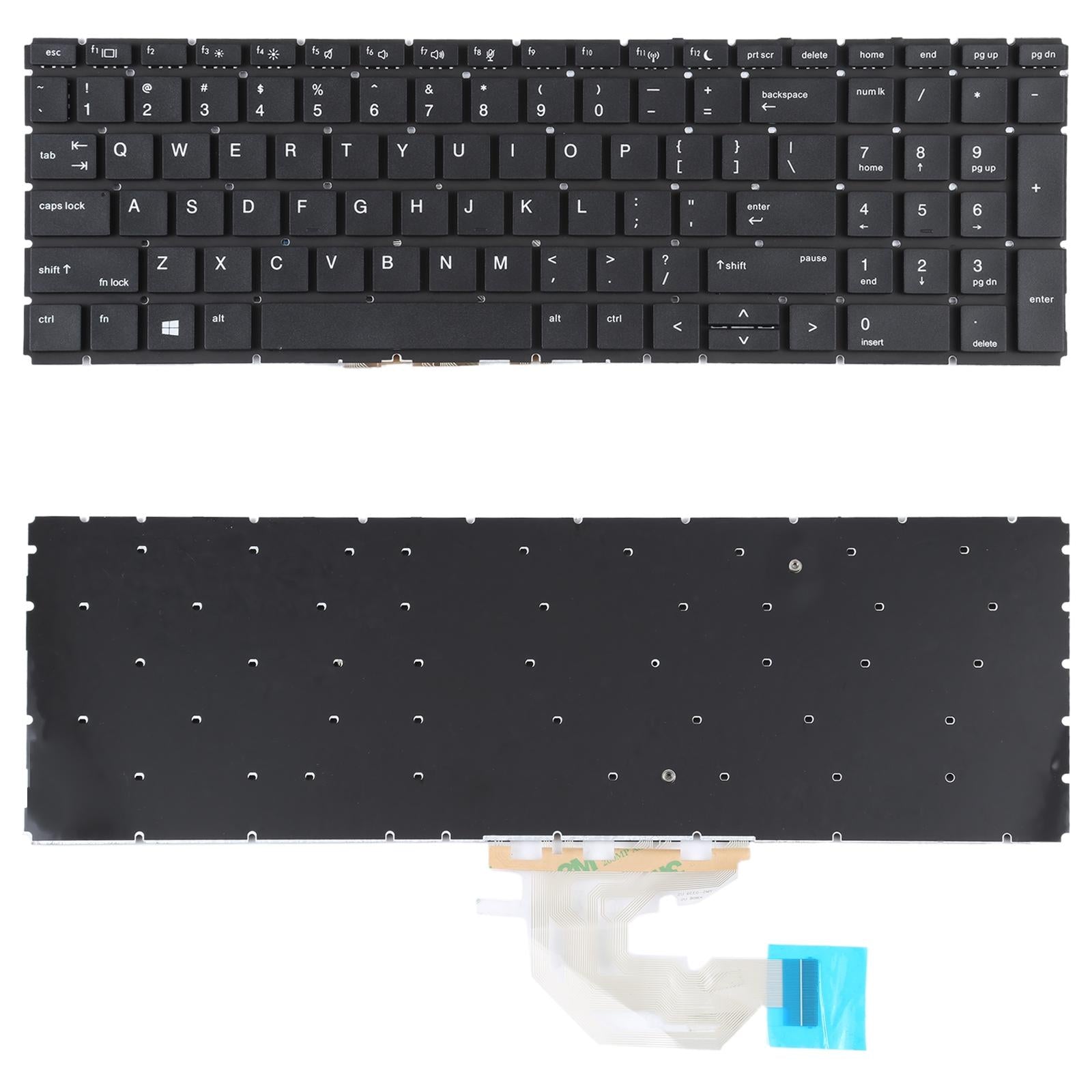 V562-100339300ADE-202508272015-00 Hp Probook G6 / G7 us Keyboard - Compatible with 450 / 455 - Image 1