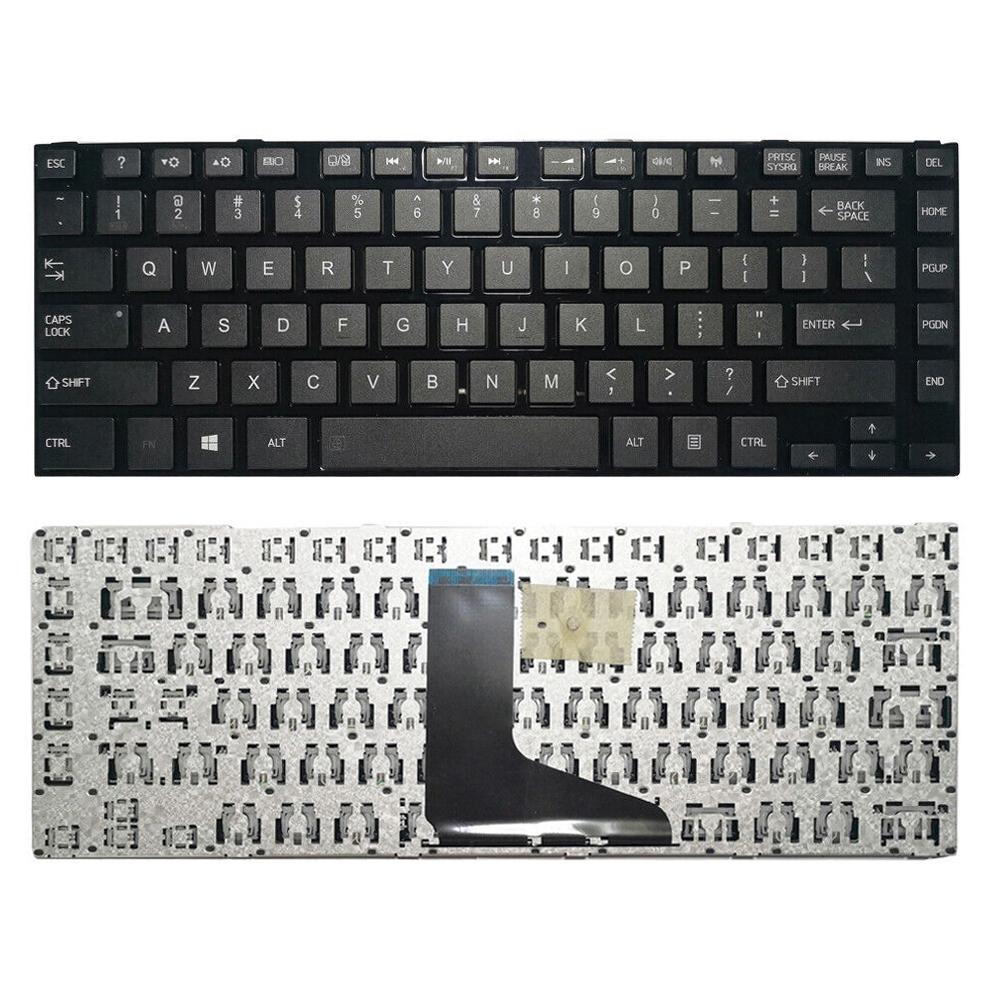 V562-101650500ADE-202508272245-00 Toshiba L840 / L800 Keyboard with Frame - Black - Image 1
