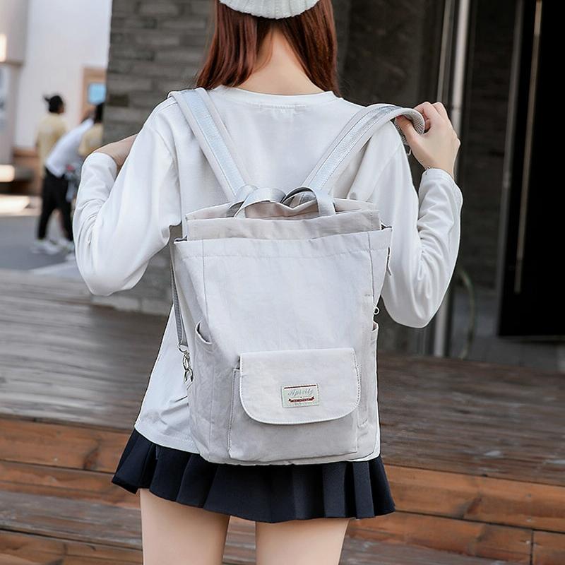 V562-1051053060DBT-202508271026-00 Medium Gray Waterproof Usb Laptop Backpack - Image 1