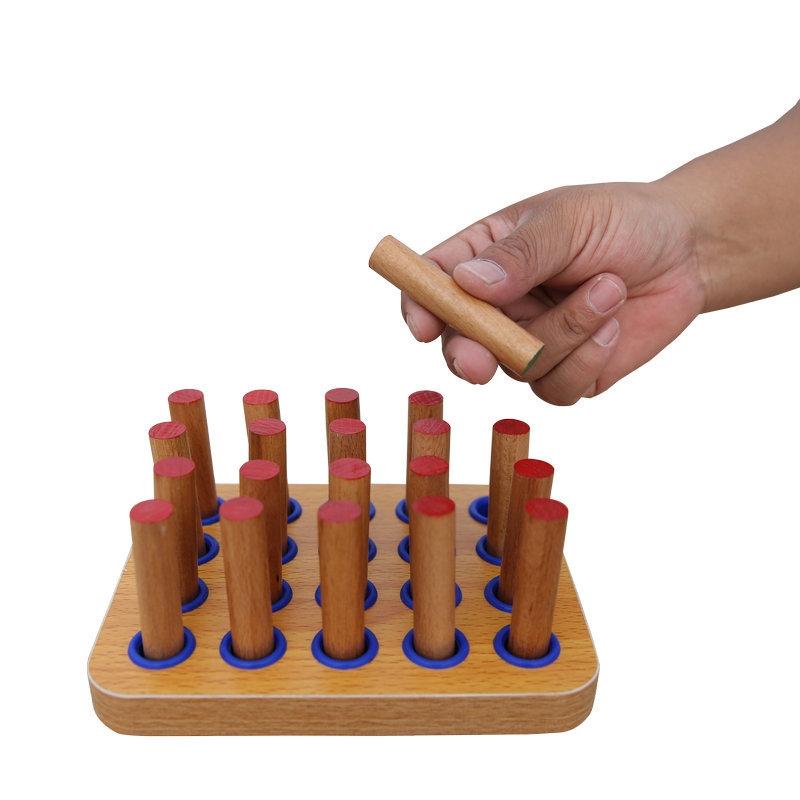V562-1066791060DBT-202508280610-00 Small Wooden Finger Exercise Board For Rehabilitation Training - Image 1