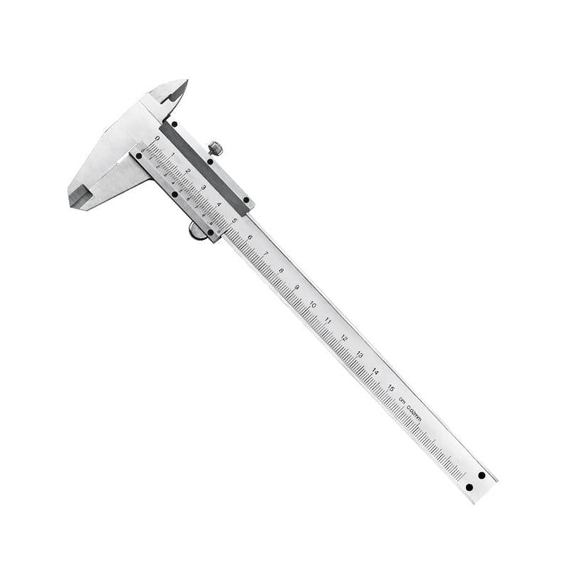 V562-10776550DBT-202508271820-00 Precision Carbon Steel Vernier Caliper - 0-150mm - 4-in-1 Measuring Tool - Image 1