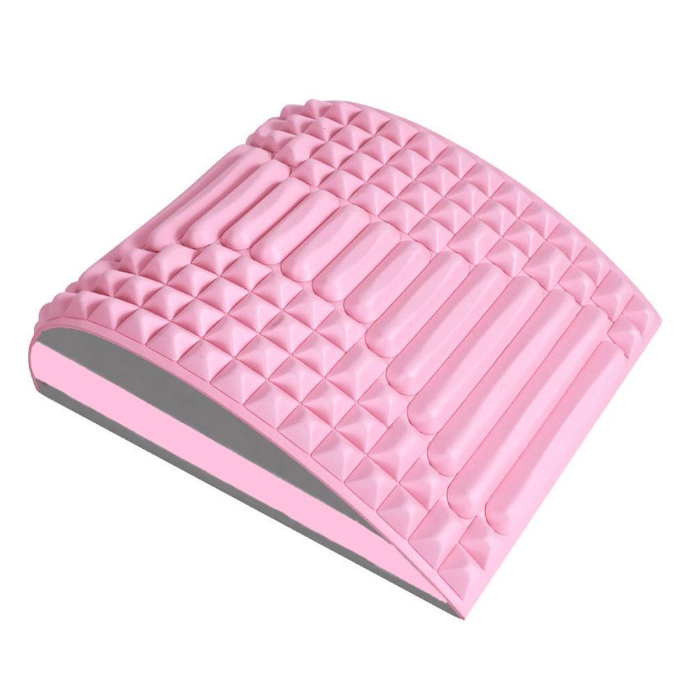 V562-1087093060DBT-202508292010-00 Blue Lumbar Massager For Spinal Stretching And Relaxation - Colour Matching Pink - Image 1