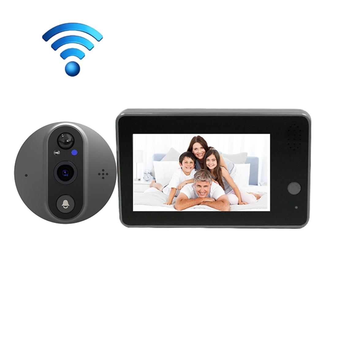 V562-1119300ADE-202508271703-00 Smart Wifi Doorbell With Night Vision & Motion Detection - 4.3 Inch Screen - Image 1