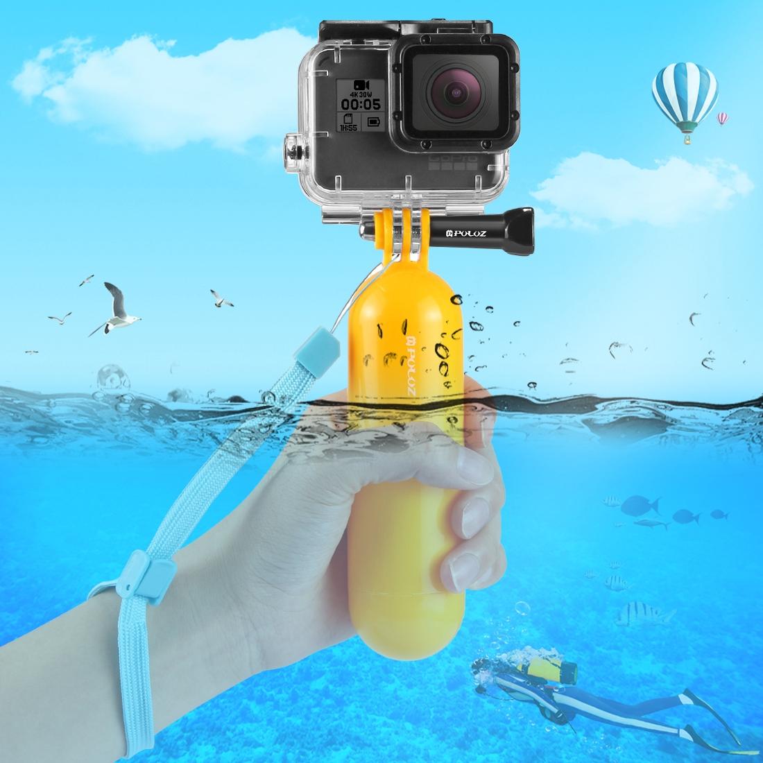 V562-18UP-202508271312-00 Universal Floating Handle for Action Cameras with Strap - Image 1