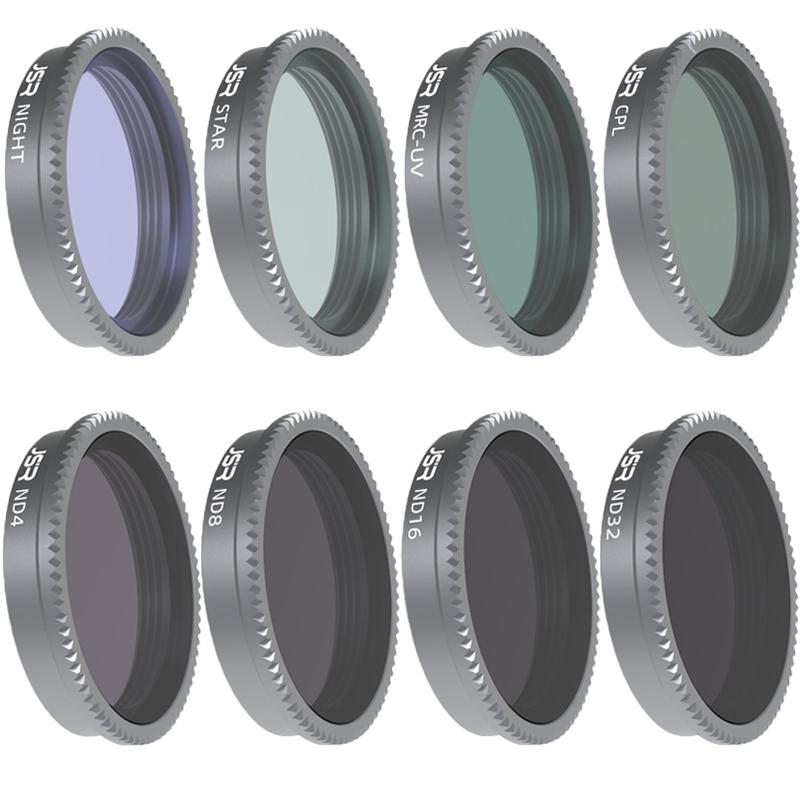 V562-218380500ADE-202508290310-00 3-in-1 Cpl Nd8 Nd16 Lens Filter for Insta360 Go 2 / 3 Series Cameras - For Insta360 Go 2 / Go 3 8 In 1 Uv Cpl Nd8/16/32/64 Star Night - Image 1