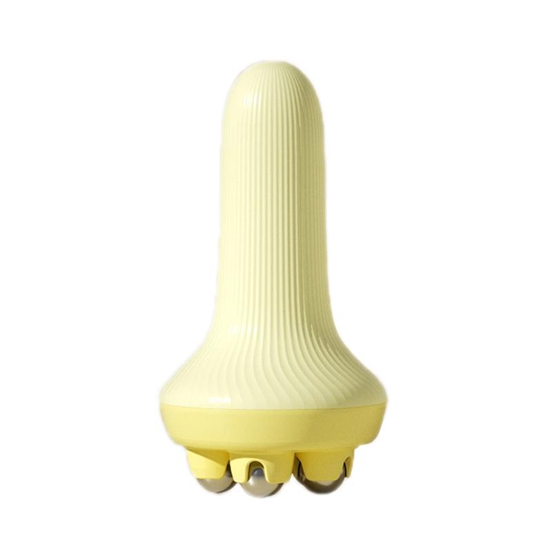 V562-3016342060DBT-202508280816-00 Ab Roller Massager For Inner Leg & Abdominal Muscle Relaxation Yellow - Image 1