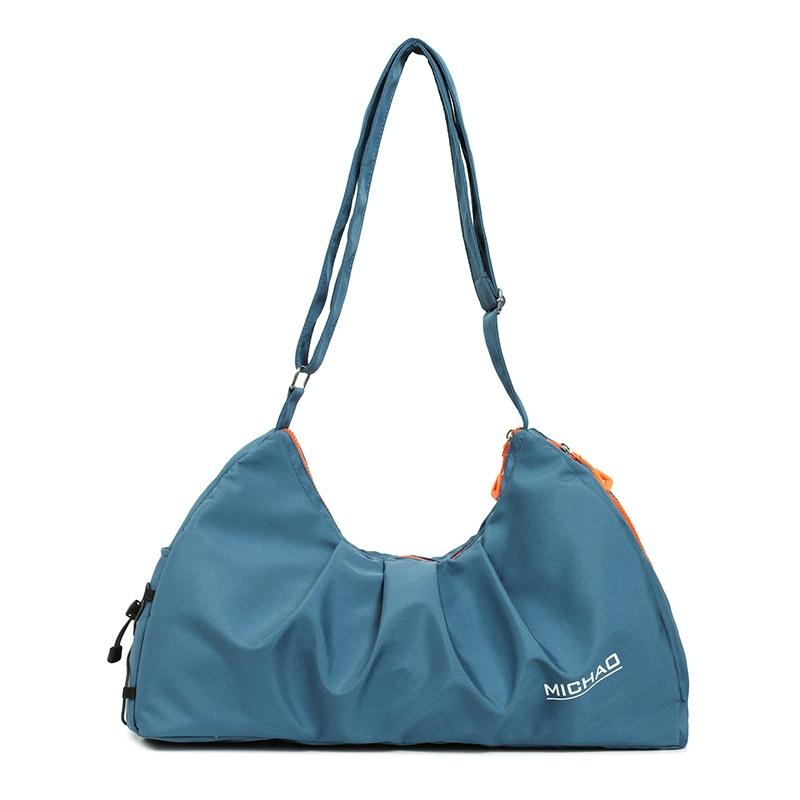 V562-3055124060DBT-202508281831-00 Swim Bag with Shoe Compartment - Beige Dry / Wet Separation - Blue - Image 1