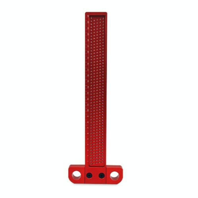 V562-3078651240DBT-202508271436-00 Precision T-shaped Woodworking Marking Ruler - Ideal for Accurate Hole Measurements - Image 1