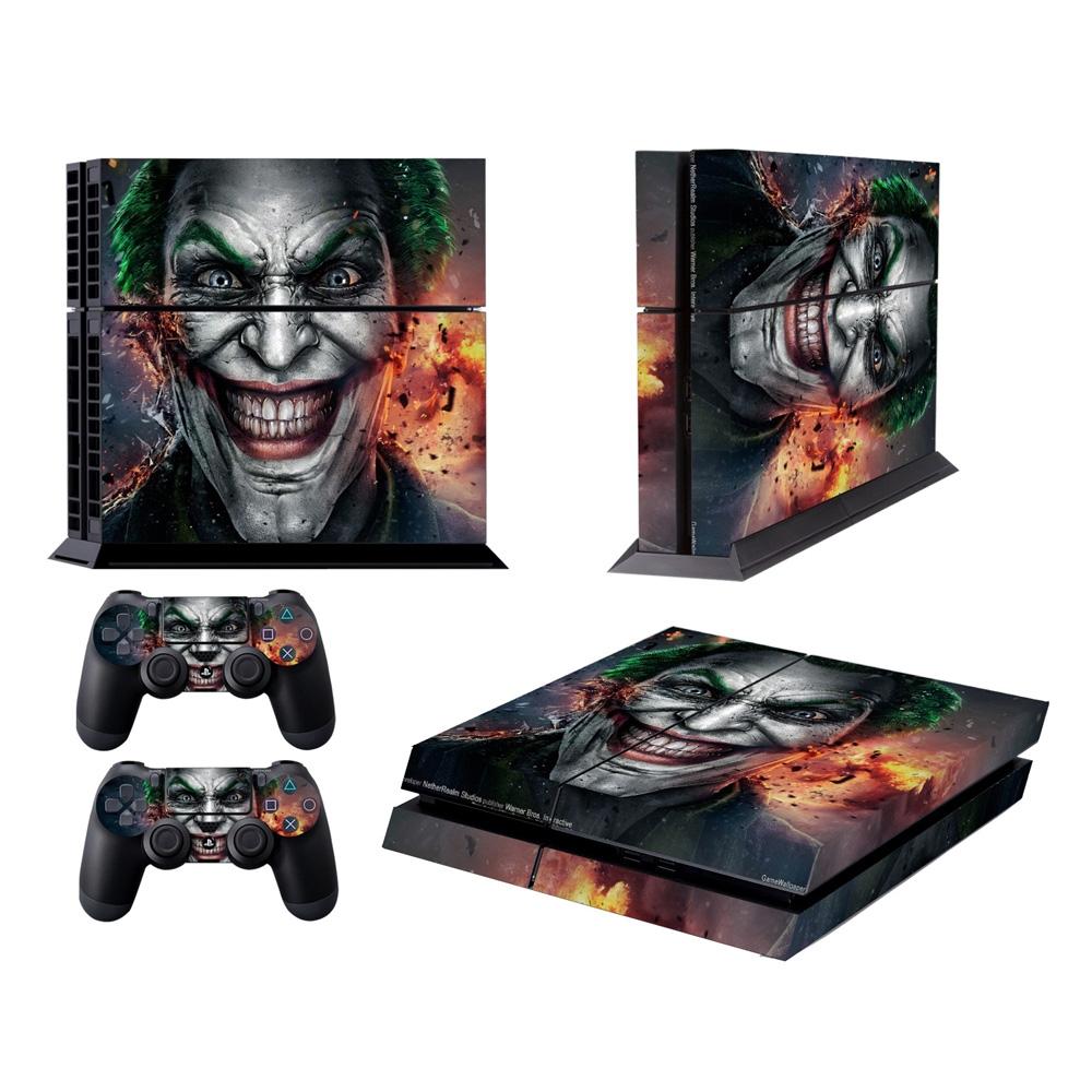 V562-37992TN-202508271340-00 Sony Ps4 Protective Film Sticker - Clown Bucky Pattern - Image 1
