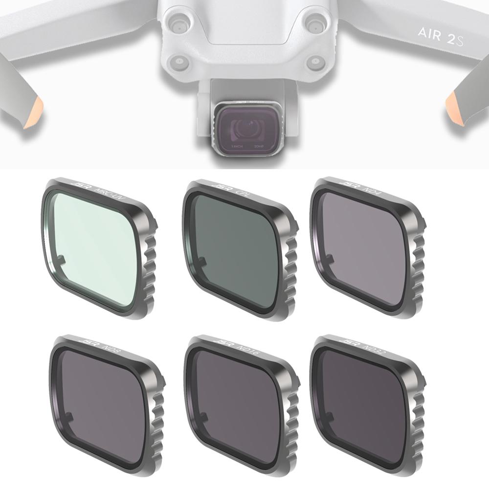V562-4820POD-202508271946-00 6-in-1 Aluminum Lens Filter for Dji Air 2s - Image 1
