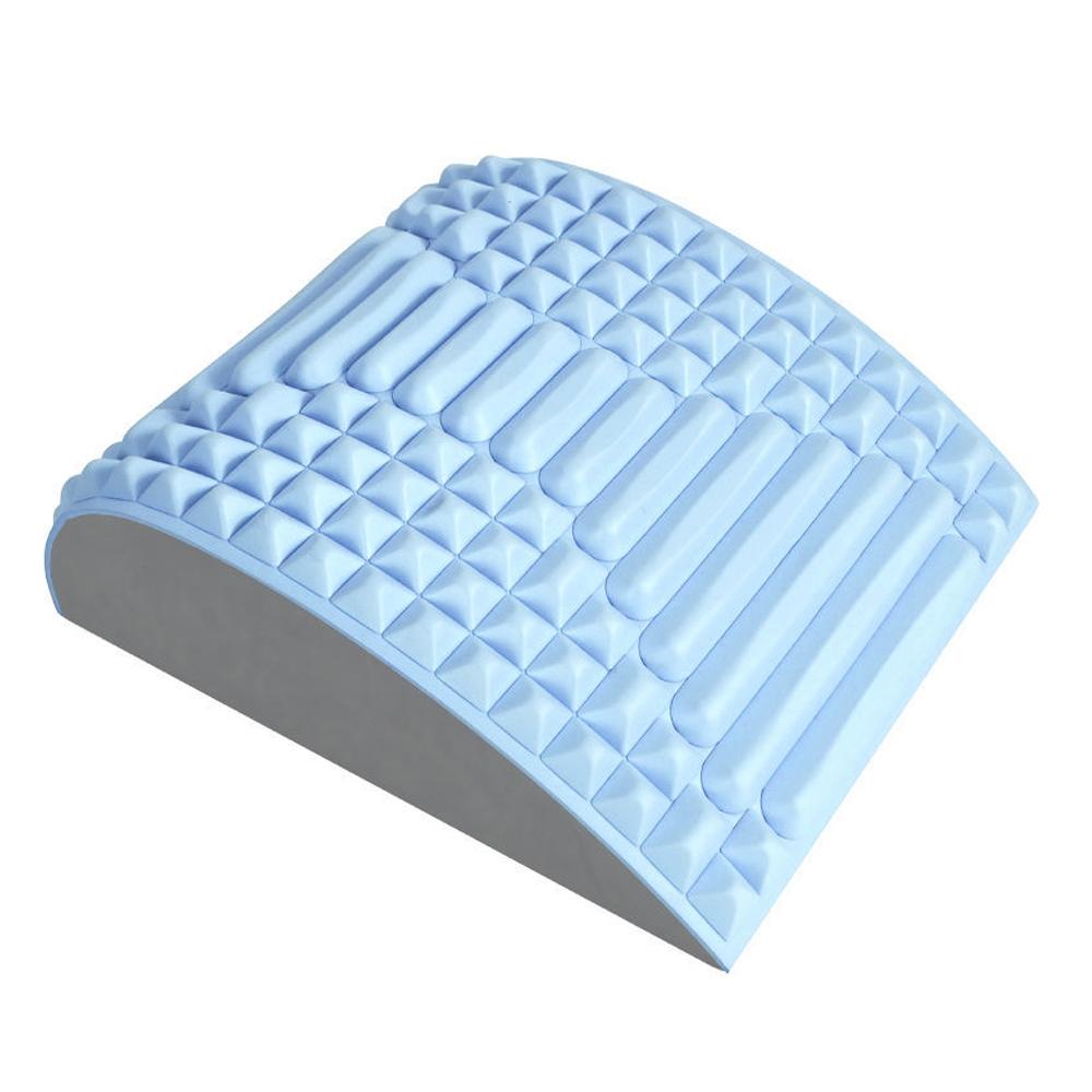 V562-5087093060DBT-202508292010-00 Blue Lumbar Massager For Spinal Stretching And Relaxation - Solid Colour Blue - Image 1