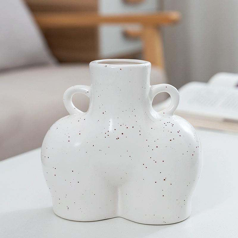 V562-5107722750DBT-202508271236-00 Small Macaron Ceramic Vase for Home Decor and Dried Flower Arrangements - Image 1